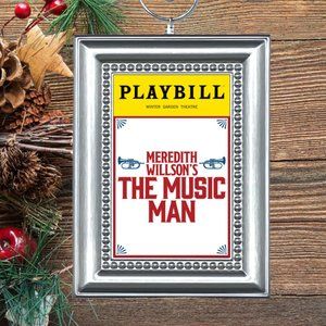 The Music Man Broadway‎ Musical Playbill Christmas Tree Ornament